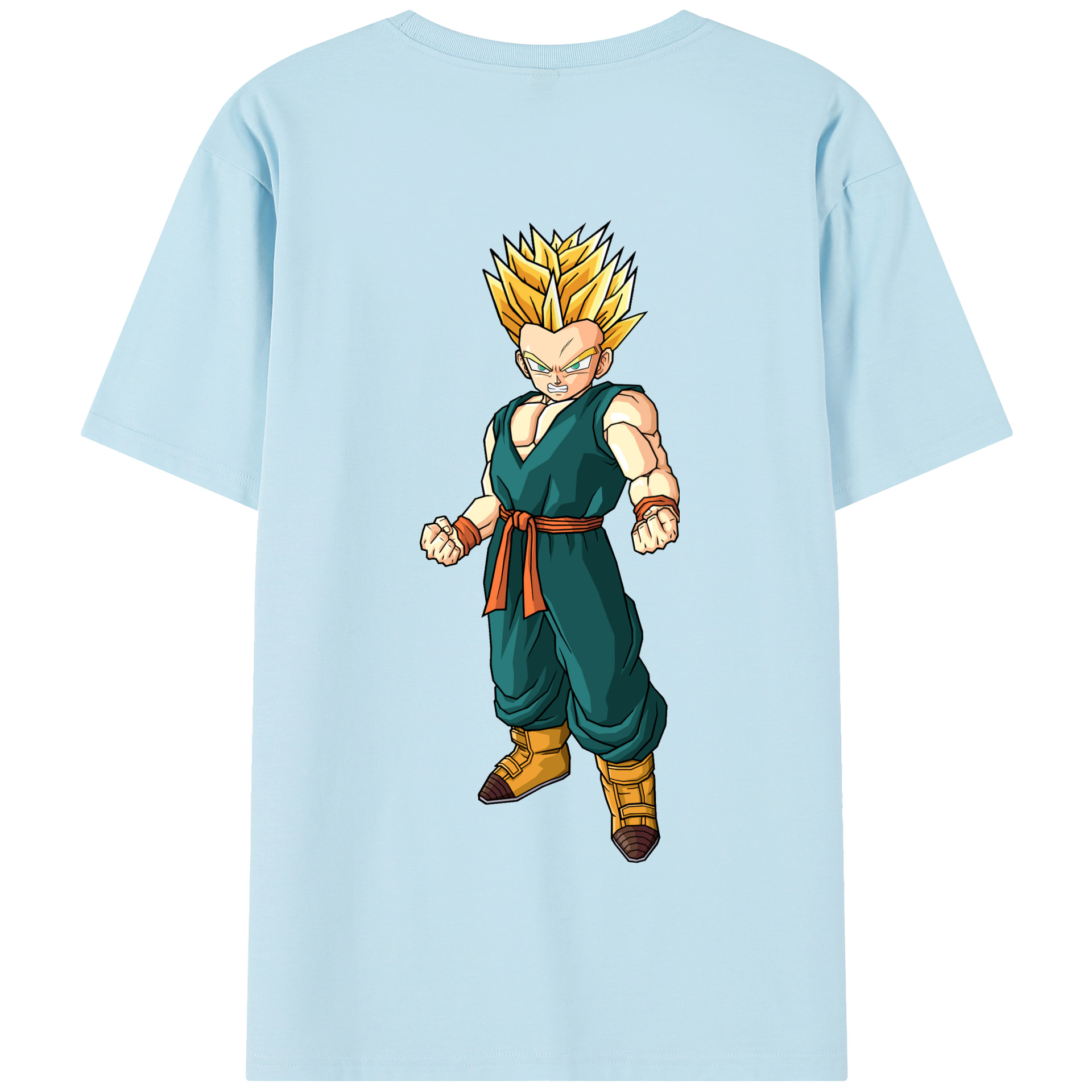 （画像用） ドラゴンボール DRAGON BALL 綿100％半袖Tシャツ（背面プリント）